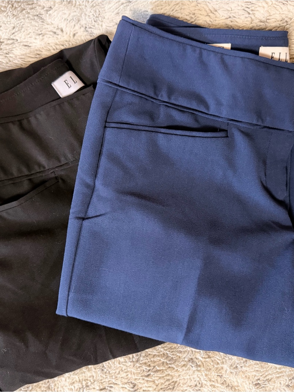 Elle Dress Pants in Navy and Black